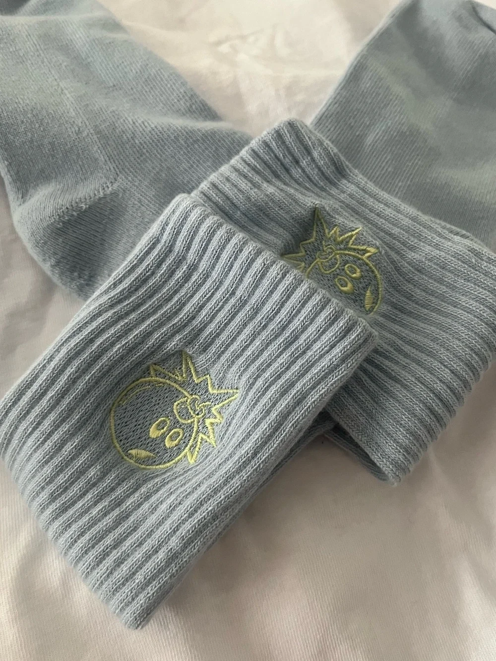 NWOT The Hundreds Light Blue Men's Crew Socks - Soft Cotton Blend